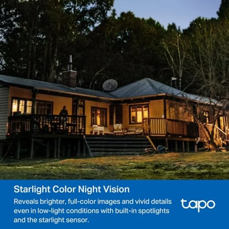 TAPO Tapo C52A 360° Überwachungskamera mit 2K Auflösung, KI-Funktionen und Starlight-Nachtsicht – Bild 6