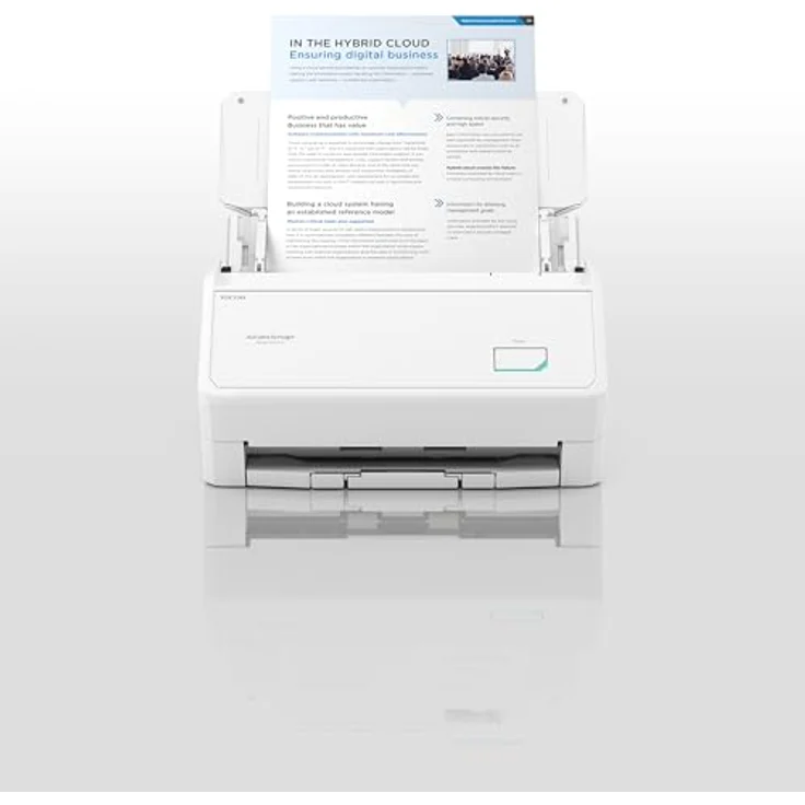 RICOH ScanSnap iX2400, A4 Scanner mit 45 Seiten/Min, automatischem Dokumenteneinzug und WLAN, weiß – Bild 3