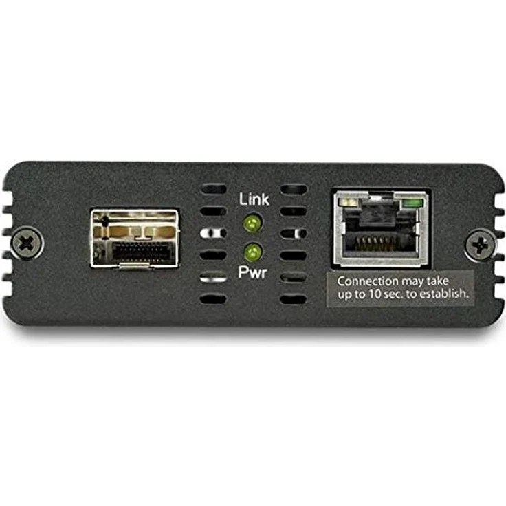 StarTech.com Ethernet Fiber Media Converter Switch - 10Gb - Copper to Fiber - fibre media converter - 10 GigE (MCM10GSFP) – Bild 2