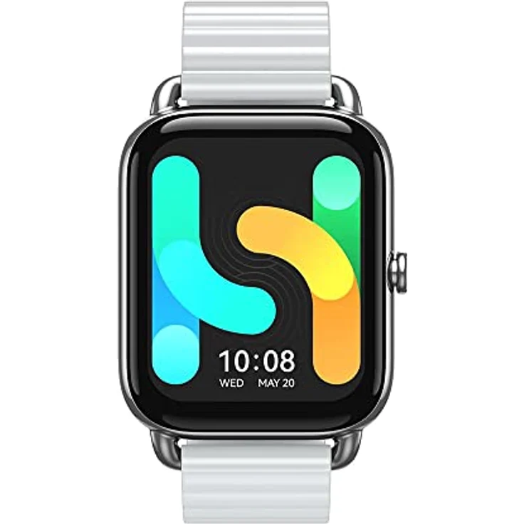 Haylou RS4 Plus Smartwatch Unisex, Einheitsgröße, Metallgehäuse, Silikonarmband, Silver – Bild 3