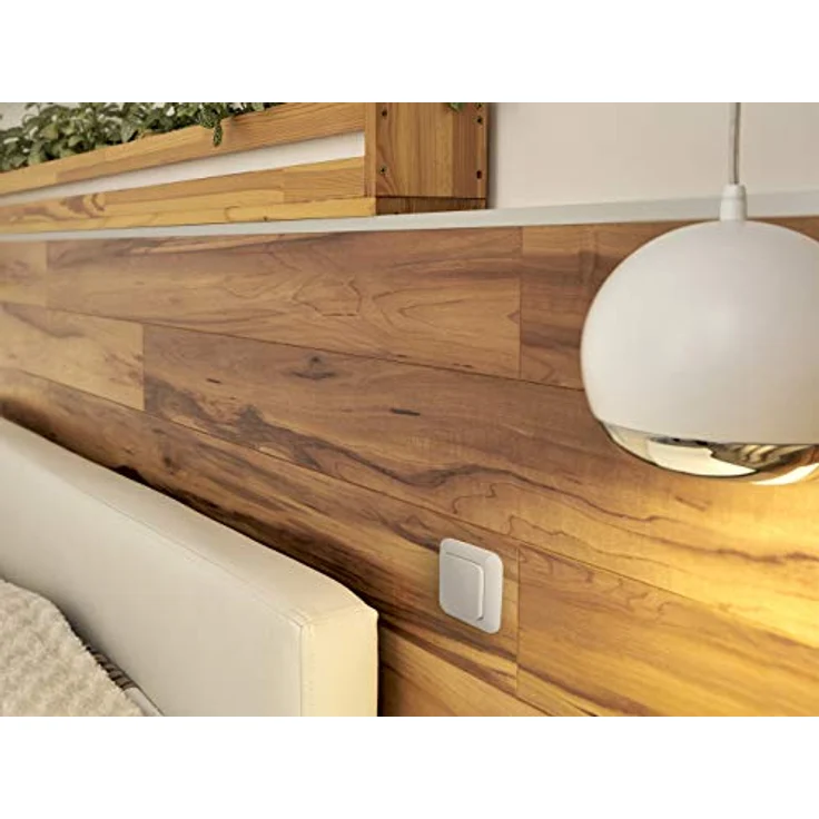 Lichtschalter SET Einbauschalter mit 2 Wandschalter Fernbedienungen Funkschalter – Bild 6