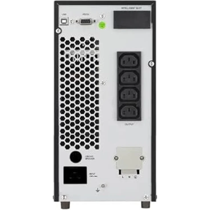 FSP Fortron Champ Tower 3k, echte Doppelwandler Online-USV,3000 VA - 2700 W, bis 300VAC, mit USB, RS-232 ,Eingangsleistungsfaktor-Korrektur, Generator kompatibel, Transfer Zeit 4 ms (Typical) – Bild 3