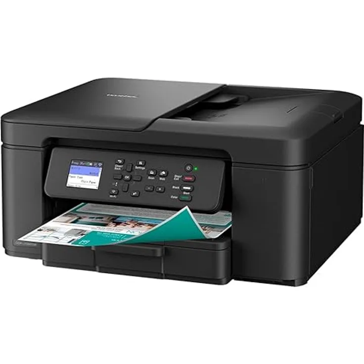 Brother DCP-J1360DW, 3-in-1 Tinten-Multifunktionsgerät mit WLAN, automatischer Duplexdruck, 150-Blatt-Papierkassette, 4,5 cm Farbdisplay