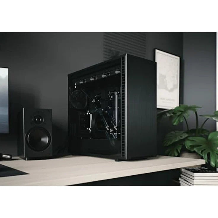Fractal Design Define 7 XL Black Modulares Silent E-ATX Full Tower PC-Gehäuse aus Aluminium-Stahl, schwarz FD-C-DEF7X-01 – Bild 5