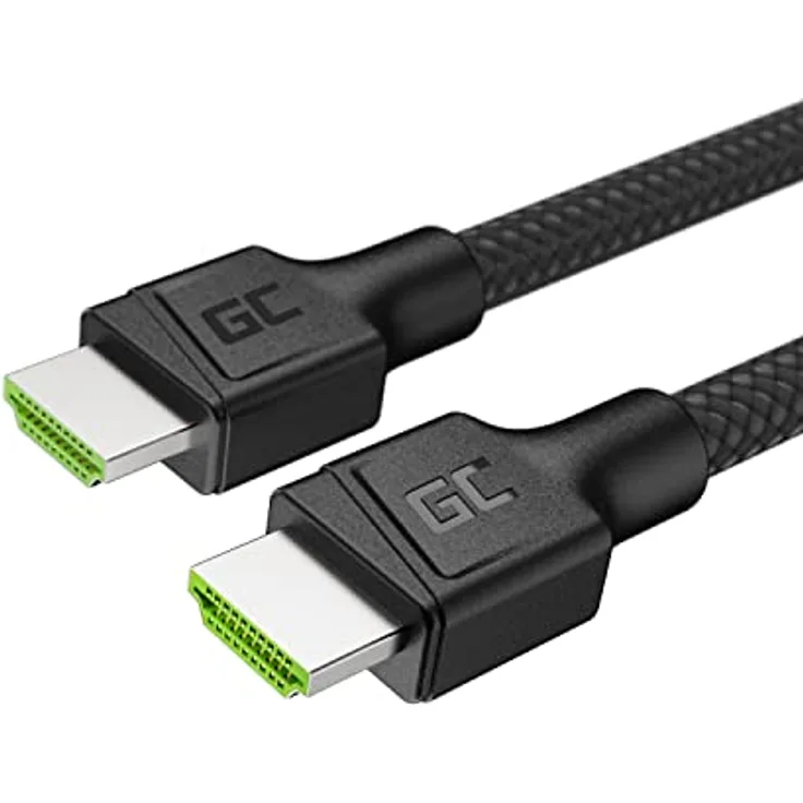 GC StreamPlay HDMI 2.0 High Speed Kabel 1,5m | 4K 2160p 60Hz | 1080p 120Hz/240Hz | 1440p 144Hz | 18 Gbps Ethernet kompatibel mit Monitor, HDR, ARC, Ultra HD, Full HD, Dolby Vision, PS5, XBOX, HDTV