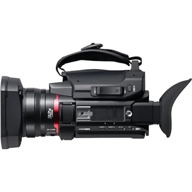 Panasonic HC-X1600E, 4K 60p Camcorder mit 24-fachem optischem Zoom und 3,5 Zoll Display, schwarz – Bild 8