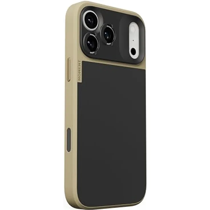 MOMENT Camera Case für iPhone 17 Pro Max, MagSafe-kompatibel, Robust mit QuickLock Filters und T-Series Lenses Unterstützung, Tan
