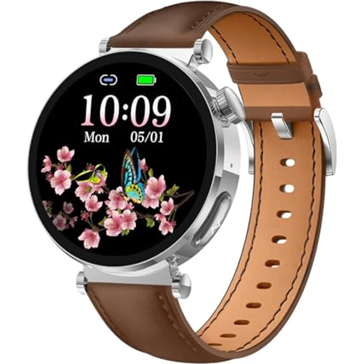 Knauermann Neo 2, Smartwatch mit EKG, Blutdruckmessung und Notruffunktion, schwarz – Bild 1