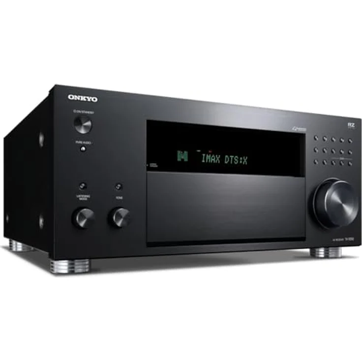 Onkyo TX-RZ50M2, 9.2 A/V-Netzwerk-Receiver mit 8K HDR, Dolby Atmos, DTS:X und Multi-Room Audio, schwarz – Bild 3