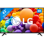 LG UHD 43'' 4K Smart TV 43UT73006LA Pro, Filmmaker Mode, Game Optimizer, Alexa, Wi-Fi, webOS 24, Sports Portal