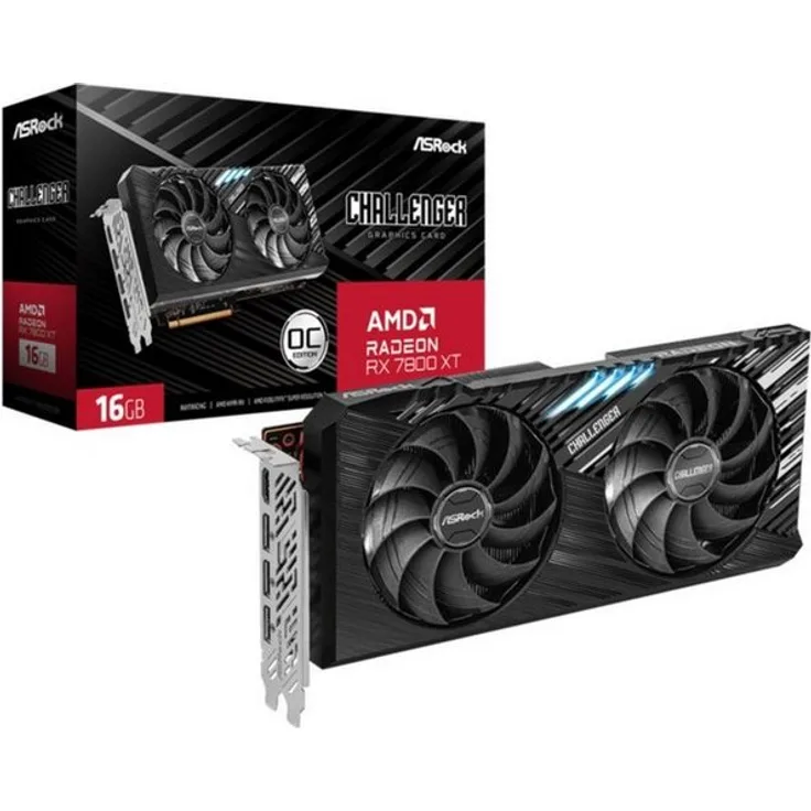 Asrock Radeon RX 7800 XT Grafikkarte