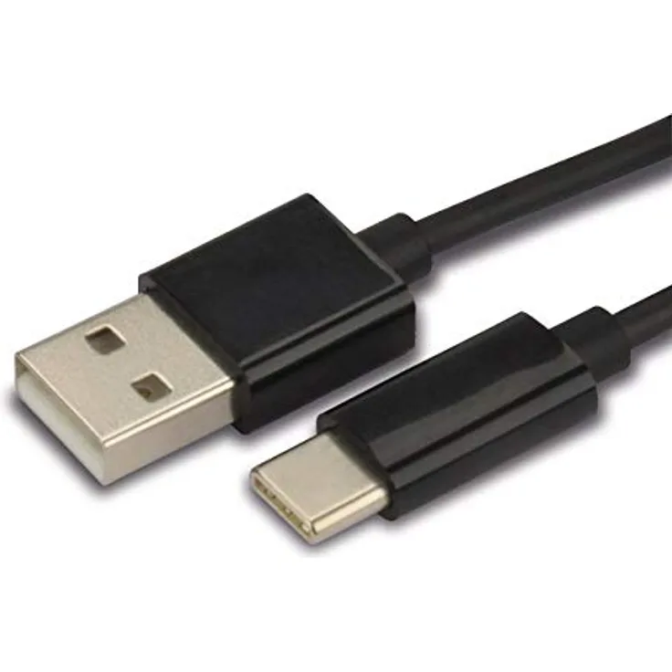 CARTREND 10410 Daten- und Ladekabel Typ-C für schnelle Datenübertragung 1 m, schwarz