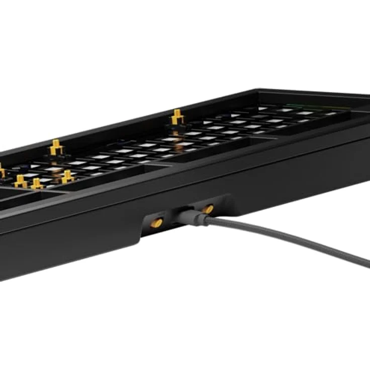 Glorious GMMK 3 Barebones Tastatur, 100% modular, Kabelgebunden, Schwarz, ISO (DE) – Bild 7
