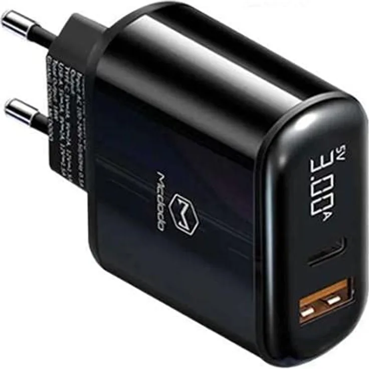 mcdodo 2Usb Pd3.0 18W Quick Ladeadapter schwarz - Preisvergleich