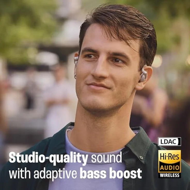 JBL Sense Pro Open-Ear-Kopfhörer, Freisprechfunktion, A2DP Bluetooth, IP54, 38 Stunden Akkulaufzeit, ergonomisches Design – Bild 3