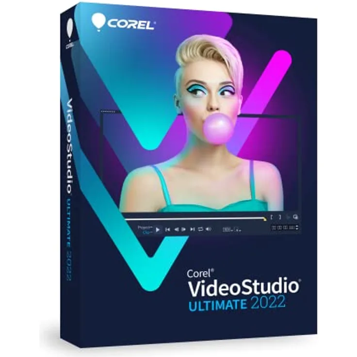 Corel VideoStudio 2022 Ultimate | Videoschnittprogramm | 1 Windows Gerät | 1 Jahr | Code [Kurier]