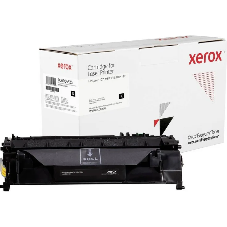 Xerox Tonerpatrone für HP 106A (W1106A), Everyday Schwarz, 1000 Seiten Ergiebigkeit – Bild 1