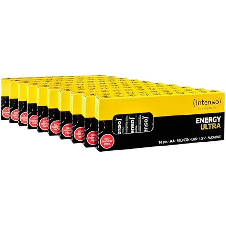 Mignon-Batterie INTENSO Energy Ultra, AA LR06, 100 Stück – Bild 2