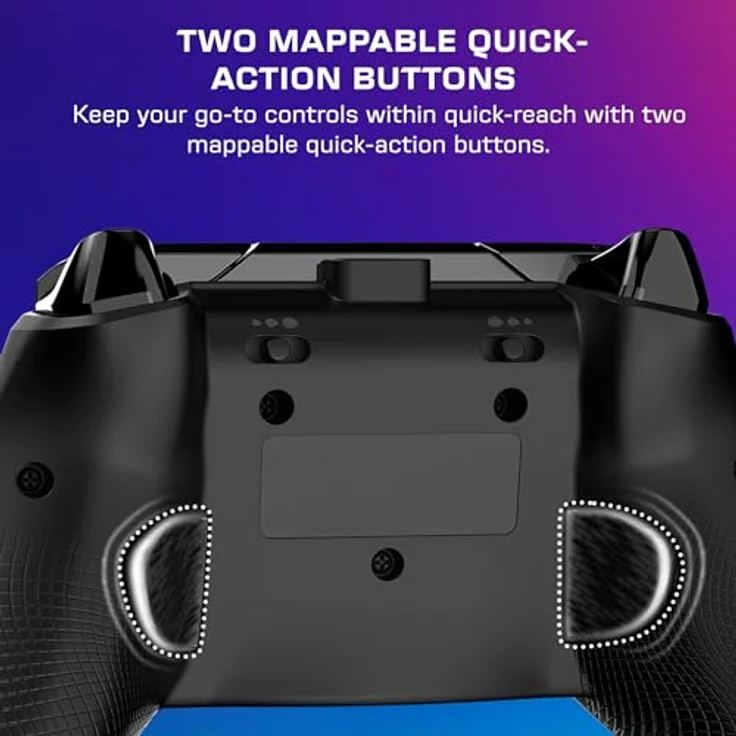 Turtle Beach Afterglow Wave Wired Controller, Gaming Controller mit dreistufig einstellbaren Hall-Effekt-Abzügen und RGB-Beleuchtung, Schwarz – Bild 3