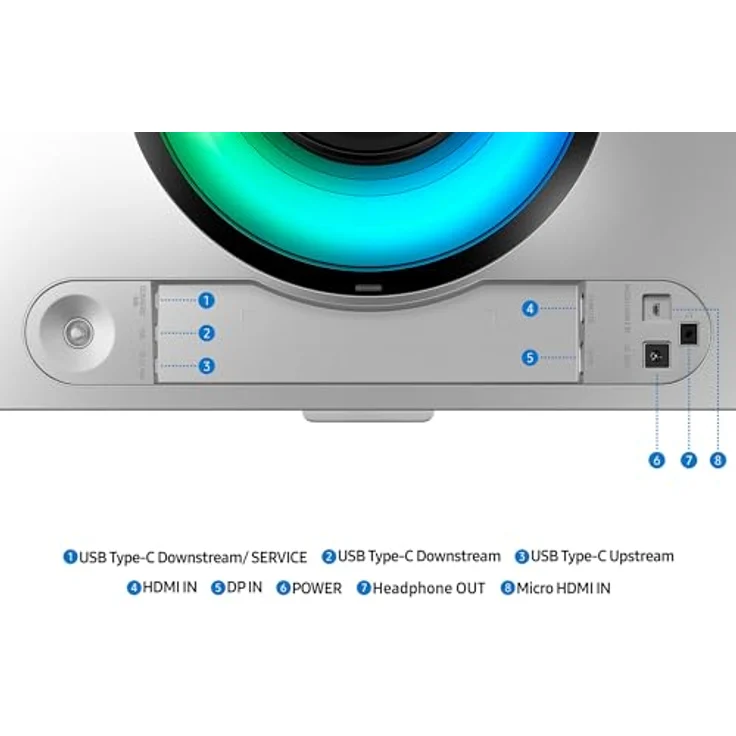 Samsung Gaming Odyssey G93SD, 49" OLED Monitor mit 5120 x 1440 Auflösung, 240Hz, 0,03ms Reaktionszeit – Bild 9