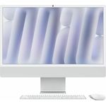 Apple iMac 24" M4 24 GB 512 GB SSD, All-in-One-PC mit 4.5K Retina Display und Apple GPU, Silber