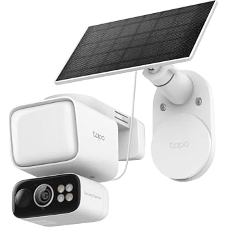 Tapo C615F KIT, 360° Solar Überwachungskamera Außen mit Akku, 2K 3MP, KI-Erkennung, 24/7 Aufnahme, 2-Wege-Audio, IP65, kompatibel mit Alexa & Google – Bild 2