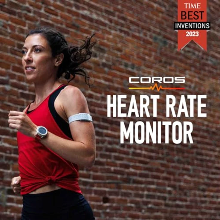 Coros Heart Rate Monitor Lime, Pulsgurt mit optischem Mehrkanalsensor, 38 Stunden Akkulaufzeit, grün – Bild 6