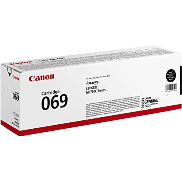 Canon 069 BK, Original Toner Schwarz mit hoher Druckleistung von ca. 2.100 Seiten – Bild 2