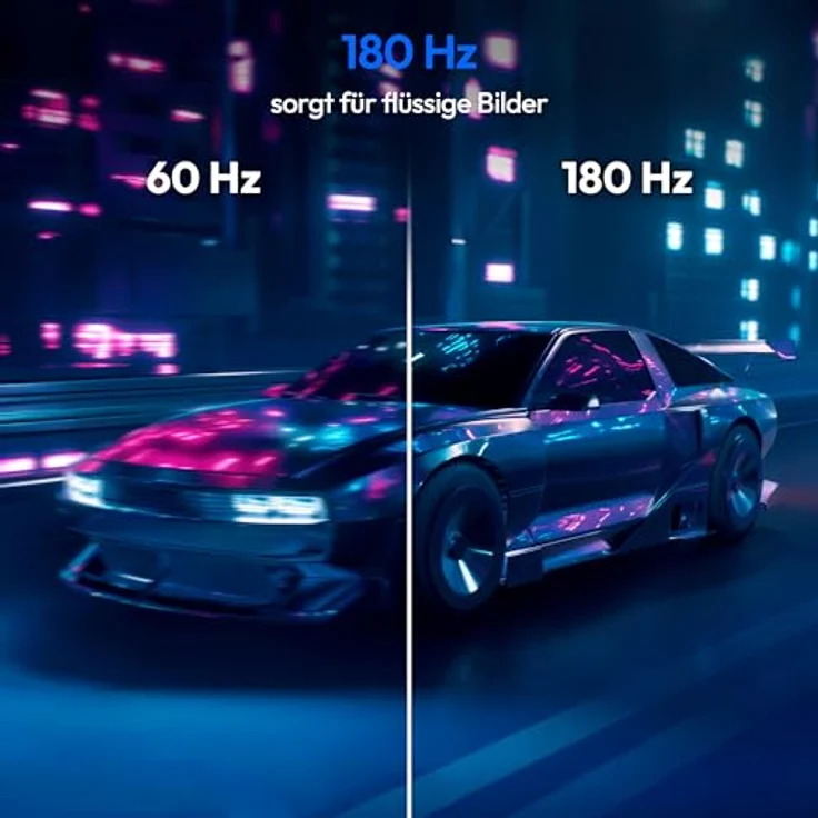 ERAZER Spectator X40 (MD 21725) 62,2 cm (25 Zoll) Full HD HDR10 Gaming Monitor (180Hz, 1080p, Adaptive Sync, 16:9, 1ms, HDMI, Display Port) - Gaming-Monitor mit 180Hz, HDR10, integrierten Lautsprechern, HDMI und DisplayPort – Bild 3