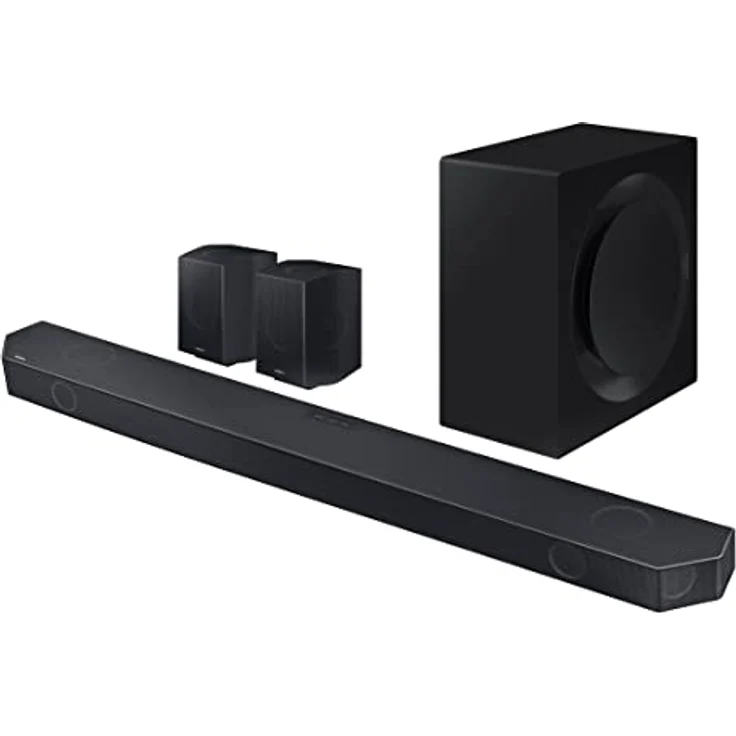 Samsung HW-Q990C/ZF Soundbar - Dolby Atmos, Q-Symphony Gen II, 11.1.4 Kanäle, SpaceFit Sound+ und kompatibel mit Sprachassistenten – Bild 3