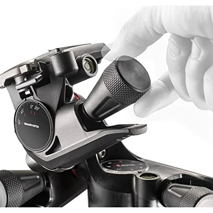 Manfrotto XPRO Getriebeneiger, Schwarz – Bild 7