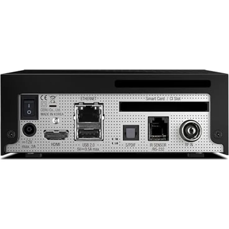 VU+ Zero 4K BT, Linux Receiver mit 1x DVB-C/T2 Tuner, UHD 2160p, 4096 MB Flash, 2048 MB DDR3, inkl. Fernbedienung und USB BT-Dongle, silber – Bild 5