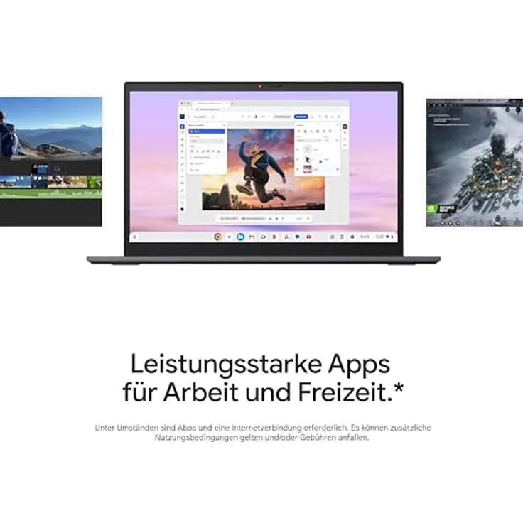 ASUS Chromebook CX3, 14" FHD Notebook mit Intel Core 3 N355, 8 GB RAM, 128 GB SSD, Grau – Bild 8