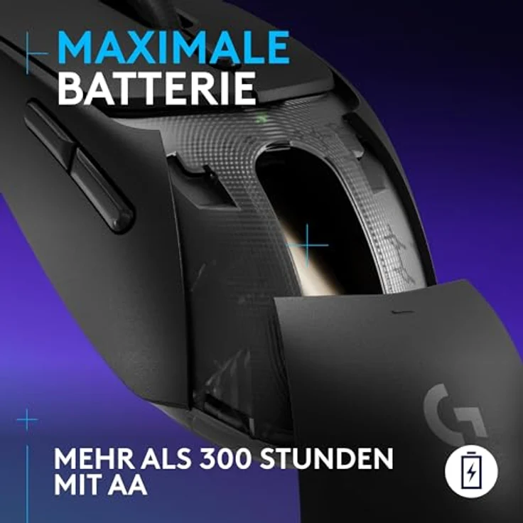 Logitech G309 Lightspeed (Kabelgebunden), Maus, Schwarz – Bild 6