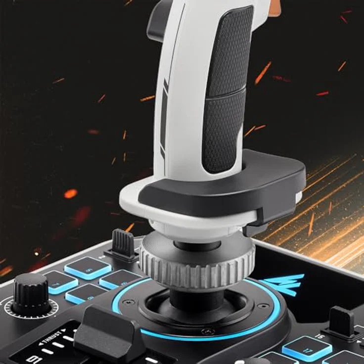 Thrustmaster Sol-R 1 Flightstick - Der Joystick für Dominanz und Erkundung im Weltraum auf dem PC, Beleuchteter Joystick in einem Design inspiriert von Science-Fiction-Blockbustern – Bild 3