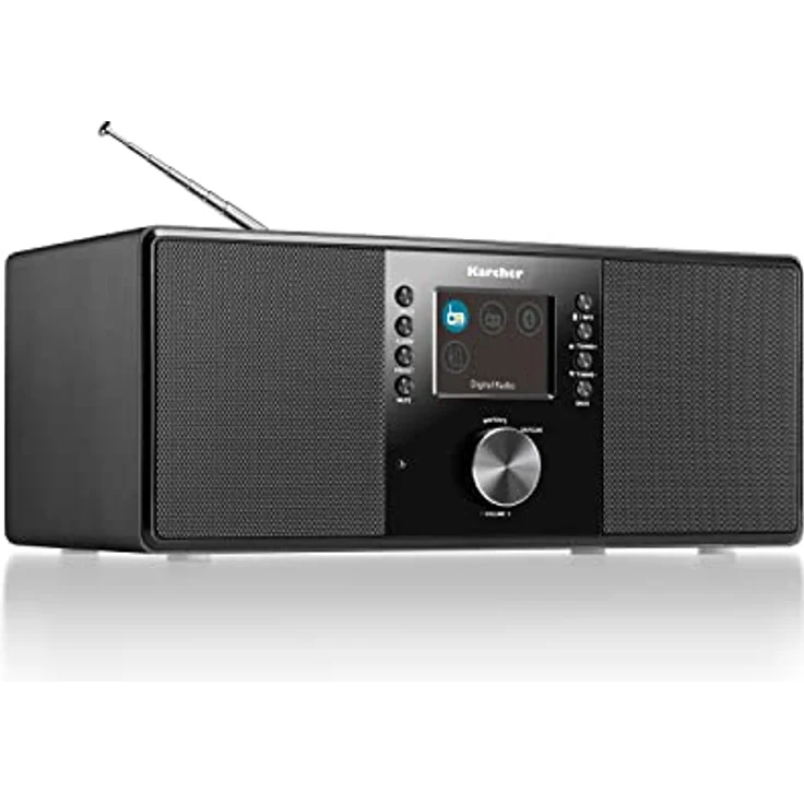 Karcher DAB 5000+ Digitalradio (DAB+ / UKW-RDS, Bluetooth, AUX-IN, Wecker mit Dual-Alarm) – Bild 1