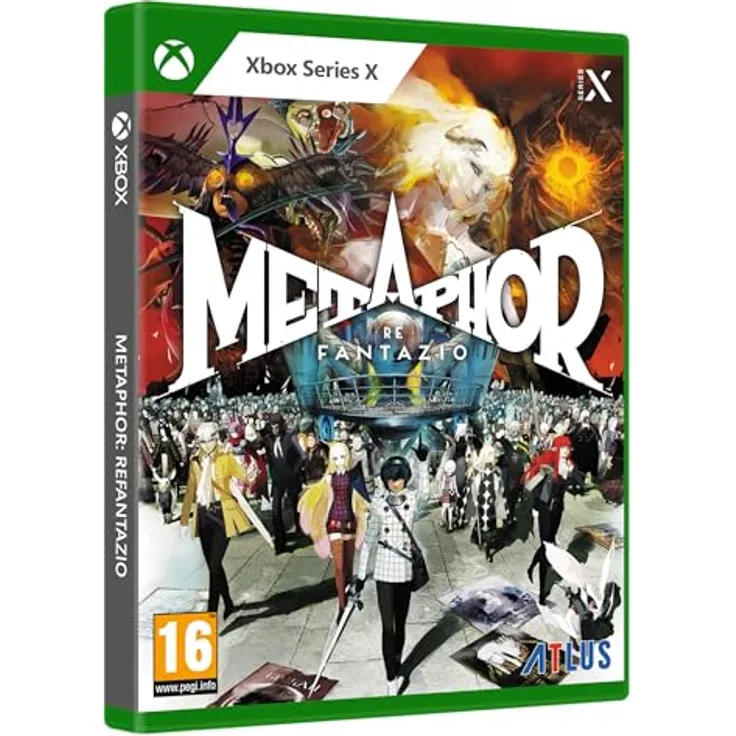 Atlus Metapher:ReFantazio (Xbox Series X) - Rundenbasiertes Rollenspiel mit fesselnder Story und Anime-Zwischensequenzen