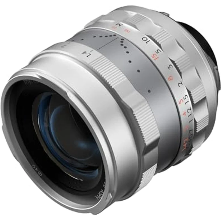 THYPOCH Simera 28mm f1.4, Full-Frame Objektiv für Leica M Mount mit Focus Tab, Type ii, Silber, f1.4 Blendenöffnung, Naheinstellgrenze 0.4 m – Bild 4
