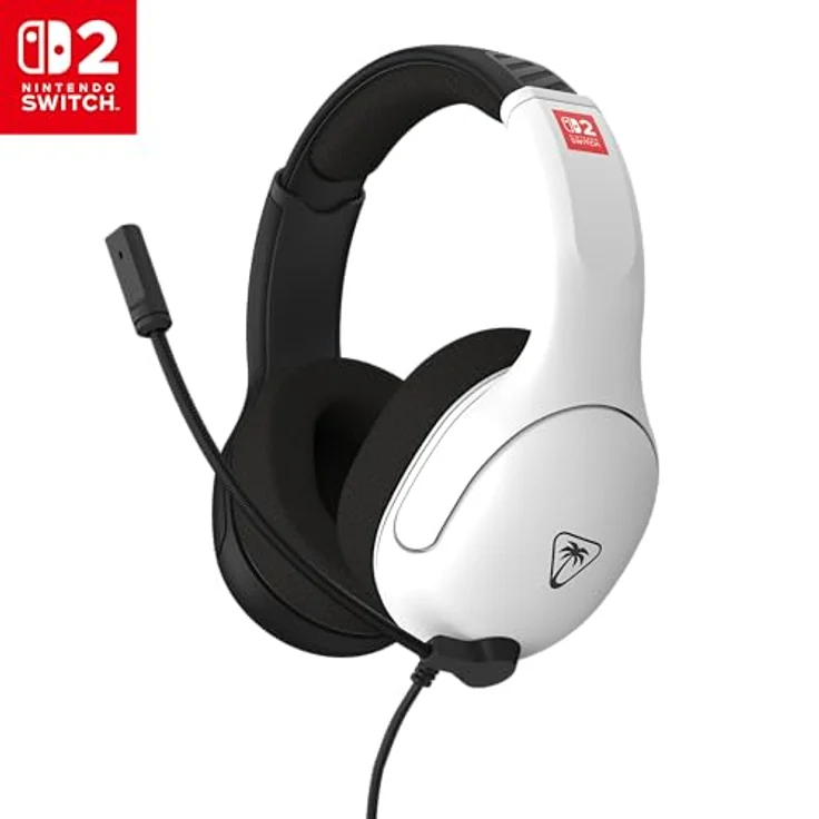 Turtle Beach Airlite Fit Over Ear Kopfhörer Kabelgebunden, Gaming Headset für Komfort und Leistung, Blau-Rot – Bild 1