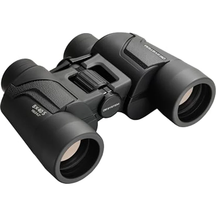 OM SYSTEM Fernglas 8x40 S, leichtgewichtig mit Trageriemen, Tasche und 15 Jahre Herstellergarantie, ideal für Naturbeobachtung und Sport – Bild 1