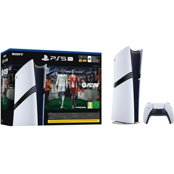 SONY PlayStation®5 Pro 2TB, volldigitale Konsole mit fortschrittlichem Raytracing und 4K-Gaming, EA SPORTS FC™ 26 Bundle – Bild 1