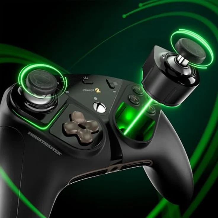 Thrustmaster ESWAP SH5 Hall Stick Module, Modularer H.E.A.R.T. Hall-Effekt-Ministick mit Anti-Drift, Kompatibel mit der ESWAP-Reihe | Offiziell für Xbox, Schwarz – Bild 5