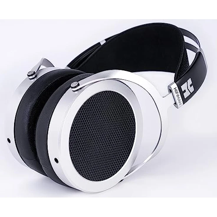 HIFIMAN Sundara Hi-Fi-Kopfhörer mit planar magnetischer Technologie, 3,5-mm-Anschlüssen, aktualisierten Ohrpolstern - 2020 Version (Silber) – Bild 5