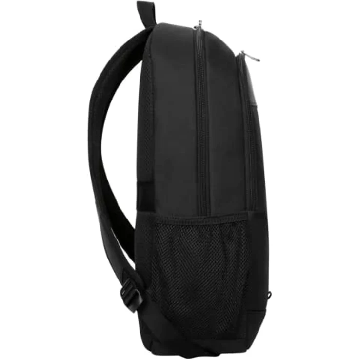 Targus Classic Backpack, Notebook Rucksack bis 40,6 cm (16 Zoll), schwarz, mit gepolstertem Hauptfach und Trolley-Gurt – Bild 3