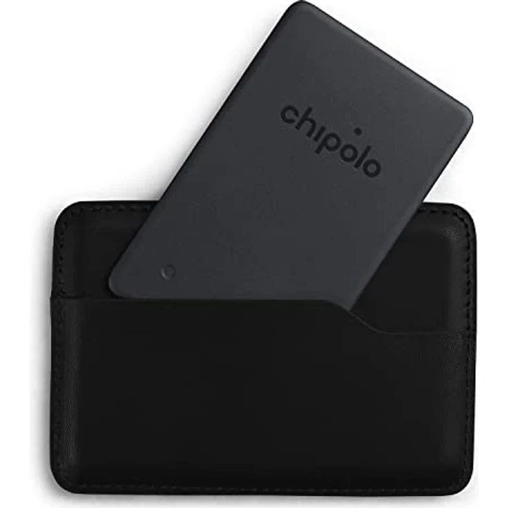 Chipolo Card Spot - Geldbörsen Finder, Bluetooth Tracker für Geldbörse - Funktioniert mit der Apple "Wo ist?" App (nur für iOS) (Beinahe Schwarz) – Bild 4