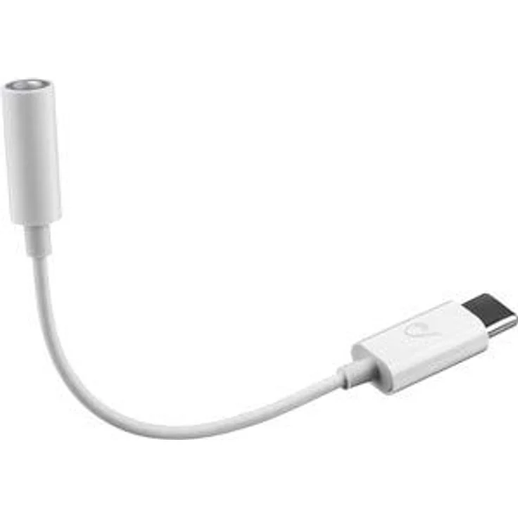 Cellularline MUSIC ENABLER, Audio-Adapter für Smartphones mit USB-Type-C™ Anschluss, 3,5 mm Buchse, weiß – Bild 3