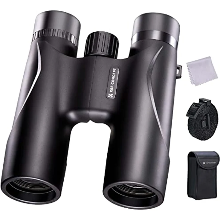 K&F Concept 12x32 Kompakt Fernglas, wasserdicht mit BAK4-Prisma und Mehrschichtvergütung für klaren Sichtbereich bis 1000 m – Bild 1
