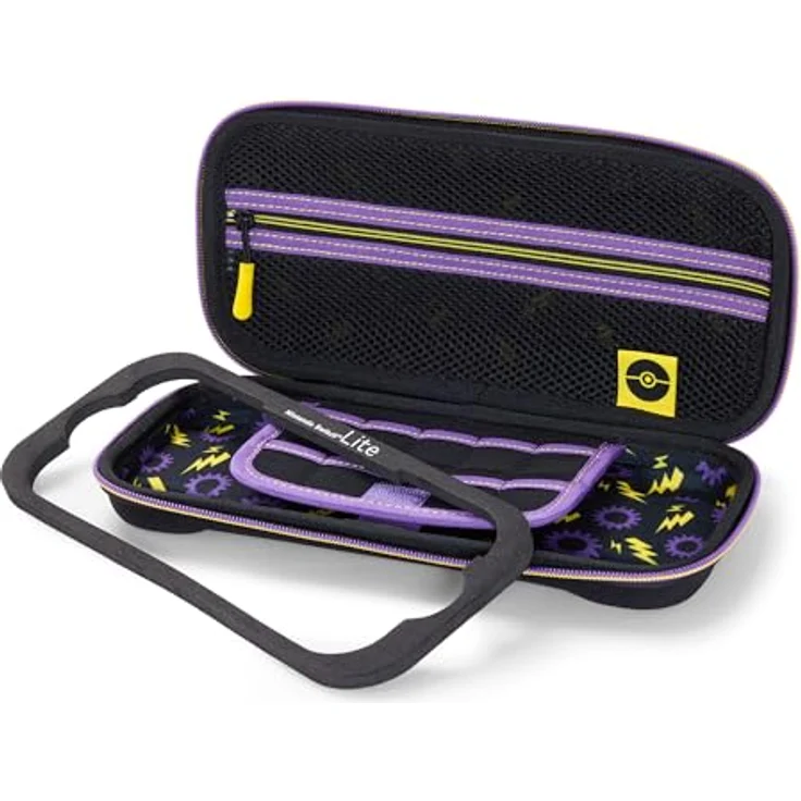 POWERA Protection Case für Nintendo Switch, Mehrfarbig, mit Fleecefutter, integrierter Spielständer und Stauraum für 9 Softwarekarten – Bild 4