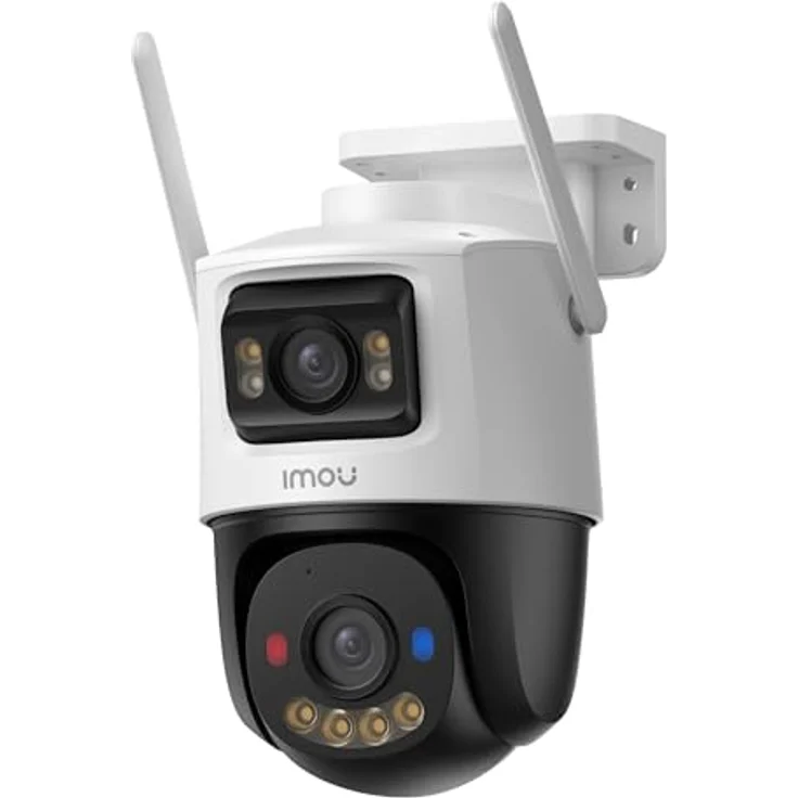 Imou Cruiser Dual 2, 10MP WLAN-Überwachungskamera mit 360° Schwenk- und Neigefunktion, Nachtsicht in Vollfarbe, wetterfest, 2-Wege-Audio – Bild 2