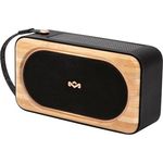 Marley Roots Solar Bluetooth Lautsprecher - Kleine tragbare Solar Lautsprecher Bluetooth Box für Reisen & Outdoor, IP67 wasserdicht, 14 Std. Spielzeit - Mini Lautsprecher für Handy, Schwarz